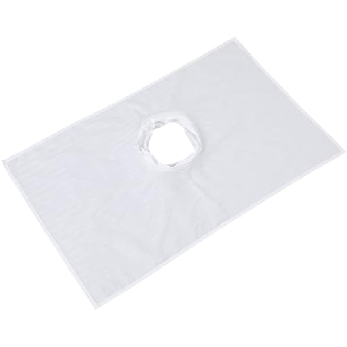 Mipcase Drap de Spa en Satin Trou Visage Housse de Lit de Massage Confortable pour Salons de Massage et Instituts de Beauté Linge Respirant pour Professionnelle