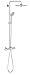 Produktbild Grohe Euphoria System 260 Duschsystem (mit Thermostat - Wannenbatterie für die Wandmontage) chrom, 26114001