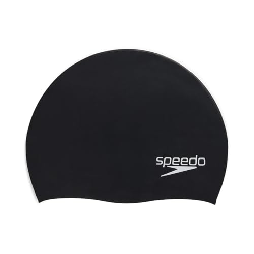 Speedo Unisex-Adult Swim Cap Silicone Elastomeric