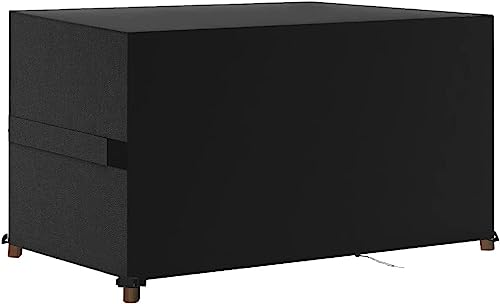 FlyLemon Fundas para Muebles de Jardín,Fundas Impermeables para Muebles de Exterior,Tela Oxford Resistente 420D,Cubierta de Mesa de Patio Rectangular Anti-UV (180 * 120 * 74 cm)