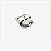Pull Type Panel Lock Latch Lock Stainless Steel Flat Small Toolbox Equipment Lock Industrial Hardware 1Pcs(Iron-with Lock)