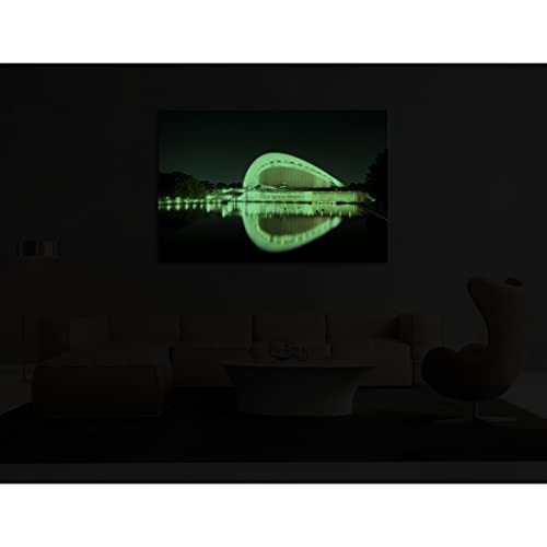 Tableau decoration grand format Cities DCO075-2 pour ambiance de nuit - 4