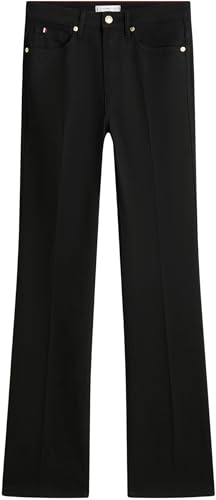 Tommy Hilfiger Damen Jeans Hose Black Bootcut Mid Rise, Schwarz (Black), 34W/28L – Ansicht 6