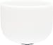 TOPFUND? Frosted E Solar Plexus Chakra Quartz Crystal Singing Bowl 8 inch