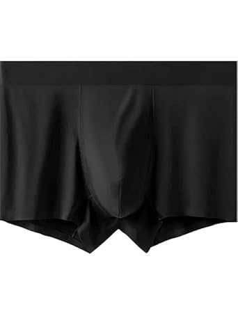 skyunion Men's Cotton G-Strings (Pack of 1) (Bulge Pouch Jockstrap_Black_M)-picture-31