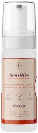 Espuma Natural de Higiene Íntima Sensitive, 150ml, Limpeza Suave ...