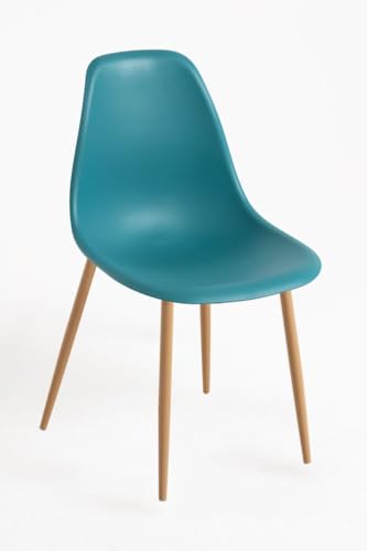 Regalos Miguel - Sillas Comedor - Silla Mykle - Verde Azulado