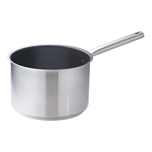 遠藤商事 業務用 ムラノ インダクション テフロンセレクト 片手深型鍋 24cm IH対応 18-8ステンレス/内面テフロン加工 AKTD204