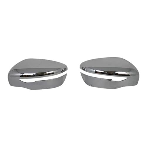 Housse rétroviseur voiture argent pour Nissan Juke Qashqai Murano 2016-2018