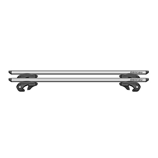 Ménabo Dozer XL Baca portaequipajes de aluminio para coche familiar, 135 cm