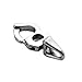 HAIWEN Marine 316 Stainless Steel Quick Release Snap Shackle,360 Degree Rotation Sailing Rigging Fast Eye Snap Hook (2Pcs, Length:101mm/4)