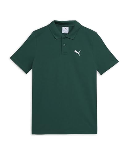 Image of Puma Unisex-Kids Cotton Solid Regular Fit Polos