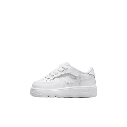 Nike Force 1 Low EasyOn Baby/Toddler Shoes (FN0236-111, White/White/White) Size 4