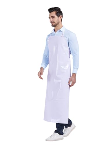 Miniatura 2 de Nanxson Delantal De Trabajo De Matadero De Fábrica De Resistencia Al Aceite Impermeable De Goma Unisex