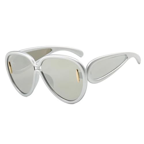 Lunettes de soleil punk shades verres noirs pour festivals et style urbain décontracté