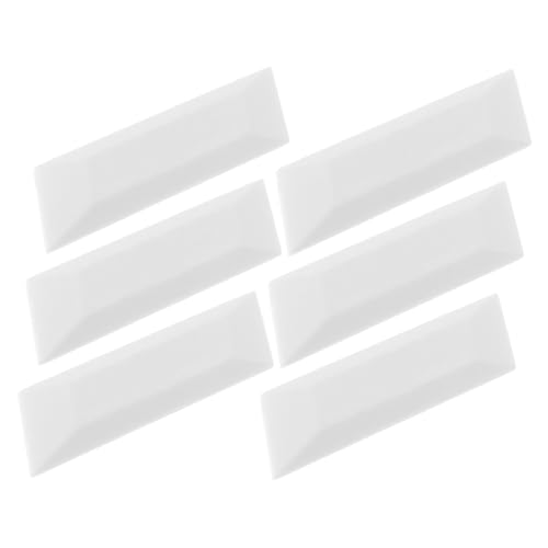 STOBOK 6pcs Erasers for Drawing: White and Small Eraser with Minimal Debris for Sketching and Drawing - Stationery for School Art Classes and Professional Artwork Creations