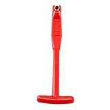 Yhenlovtt Autoreifenventil-Abzieher-Werkzeug, Metallrohr-Reparatur-Installationsset für schnelle Entfernung und Installation von Reifenventileinsätzen mit (PLASTIC)