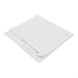 Valixirant Heizkörper-Staubschutz, Spitzendesign für Heizkörper, gesponnenes Leinenmaterial, atmungsaktiv und dauerhafter Schutz, 40-220 cm Länge, Weiß (220 cm)