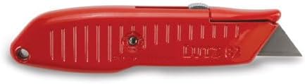 Lutz 30582#82 Safety Nose Retractable Blade Utility Knife - Red (82-RD)