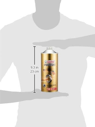 Amazon | Castrol(カストロール) エンジンオイル 15W-50 POWER1 4T MA2