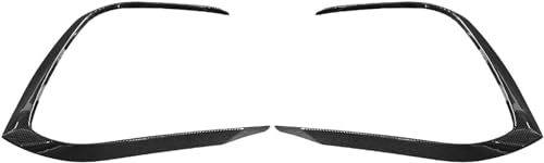 Spoiler Parachoques para Golf 8 MK8 2020 2021,Coche Divisor Parachoques Delantero Alerón Cubierta Cuchillo Embellecedor,A-Carbon Fiber Look