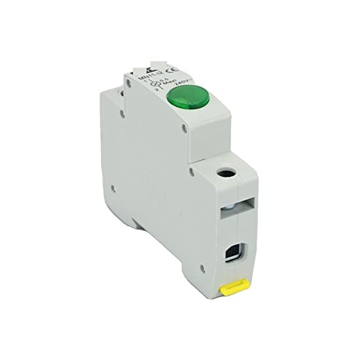 Indicateur de puissance vert 240V pour rail résout les pannes de boîte disjoncteur
