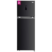 LG 322 L 3 Star Smart Inverter Wi-Fi Frost-Free Double Door Refrigerator (GL-T342TESX, Ebony Sheen, Door Cooling+ & Convertible)