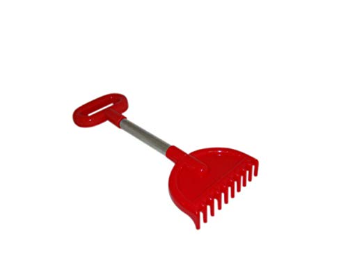 Polesie 41104 Rechen kurz mit Aluminium Griff Spielzeug, 34 cm – Bild 3