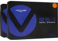 Venture Golf RS-1 Orange Golf Balls - Double Dozen