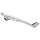 Yctze Hinterradbremspedal-Fußhebel, Motorrad-Hinterradbremshebel-Fußpedal CNC-Aluminium Polierter Ersatz für CBR 600 RR 2007-2012