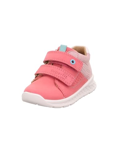 Superfit Mädchen Breeze Sneaker, Rosa Hellgrün 5520, 30 EU