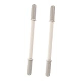 TOYANDONA 2個用ロッキングホースハンドル プラスチック製ねじ込み式グリッ