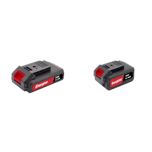 Batteries Energizer 20V 2Ah et 4Ah pour outillage électroportatif