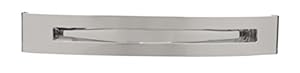 L. Erickson Cutout Metal Slide Barrette - Silver