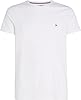 Tommy Hilfiger Men’s Short Sleeve Core Stretch Slim Fit T-Shirt, White (White), XL #4