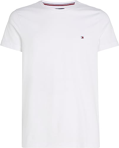 Camiseta Tommy Hilfiger hombre core stretch slim fit de algodón elástico de manga corta 5