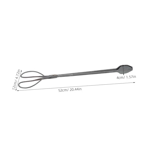 Pinza para chimenea resistente Gadpiparty con agarre cómodo antideslizante 3
