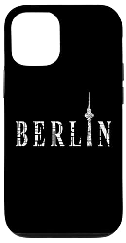 �x�������f�U�C�� - �e���r�^���[ - I Love Berlin �X�}�z�P�[�X iPhone 12/12 Pro �p