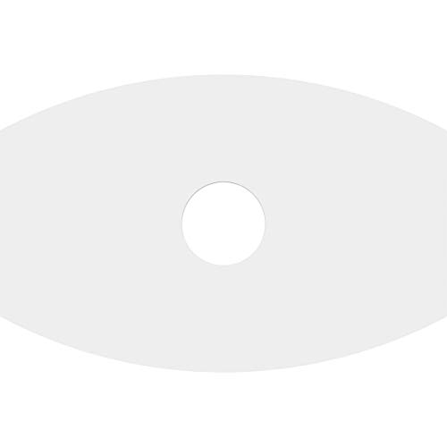 Image of Ekena Millwork CMP16X10KY-03000 Kailey Architectural Grade PVC Contemporary Urethane Ceiling Medallions 16 inchW x 10 5 /8 inchH x 3 inchID x 8 1 /2 inchC x 1 inchP