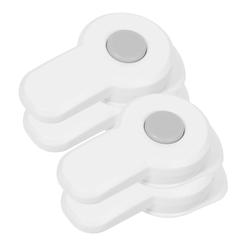 WATIIFUFU 4個キッチンチャイルドロック 粘着式調節可能 オーブン 冷蔵庫 電子レンジ対応 取り付け簡単 引き出しロック 幼児の 対策 簡単アクセ