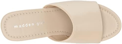 Madden Girl Women's Hill Heeled Sandal, Almond Pu, 8 | Image 4