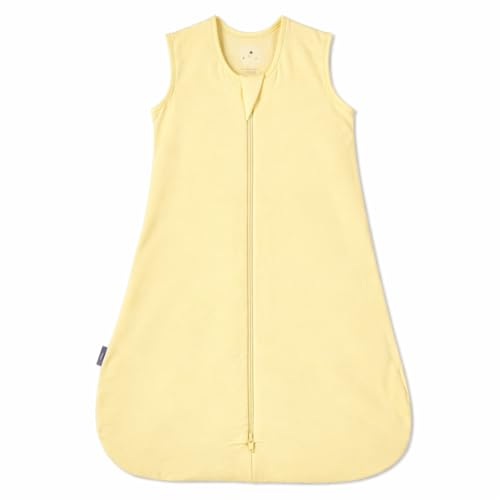 Image of Momcozy Sleep Sack for 0-3 Months Babies, Breathable Unisex Baby Wearable Blanket, Swaddles for Newborns, Soft and Skin-Friendly Swaddling Receiving Blankets for Baby Boy & Girl, Light Yellow