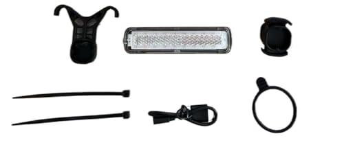 Clignotants de moto momt feu arriere velo rechargeable et clignotant 7 couleurs