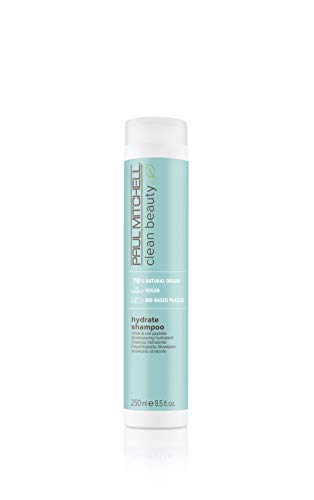 Paul Mitchell Clean Beauty Hydrate Shampoo, Replenishes Hair, Adds Moisture, For Dry Hair, 8.5 fl. oz.