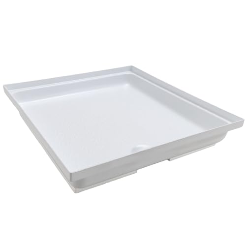 RecPro 24 x 24 RV Shower Pan | Center Drain Made in USA
