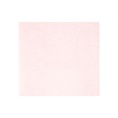 Image of Hudson Baby Unisex Baby Cotton Polyester Flannel Receiving Blankets, Outline Floral Soft Pink, One Size