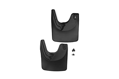 Image of FROSCH EXP.NLF.15.10.E18 Perfect fit Rubber mudflaps Splash Guard Rear Mudguard for Fiat Ducato Year: 00-12 Van. 2 Parts with Attachment, Black