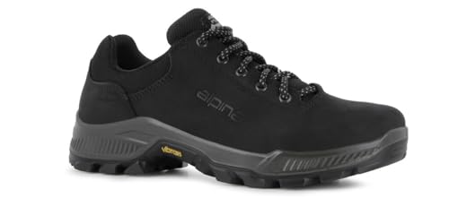 Alpina PRIMA Waterproof Hiking Boots | Shoes – Full Leather Ankle High Outdoor Shoes with Breathable Membrane, All Weather Grip, Comfortable for Men and Women, Made in Europe