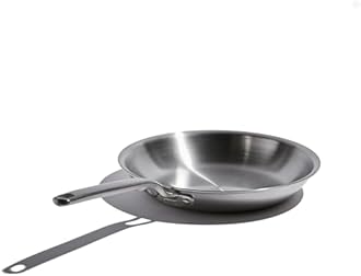 Heritage Steel x Eater 10.5 Inch Frying Pan | 5-Ply Fully Clad Stainless Steel | Stay Cool Handle Design | Induction Ready & Non-Toxic