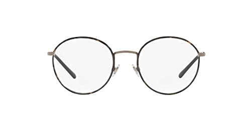Polo Ralph Lauren Men's PH1210 Round Prescription Eyewear Frames, Semishiny Vintage Khaki/Demo Lens, 51 mm